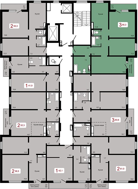 План квартиры
